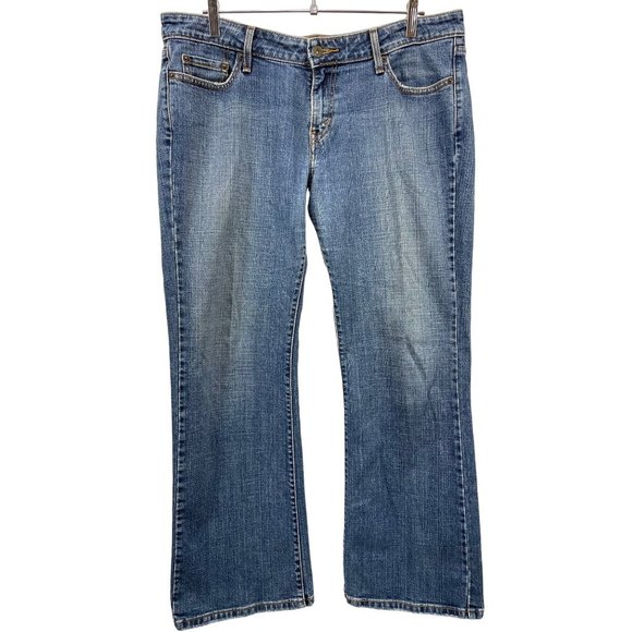 Levis Denim - Levis 545 Jeans Low Boot Cut Denim Womens 12